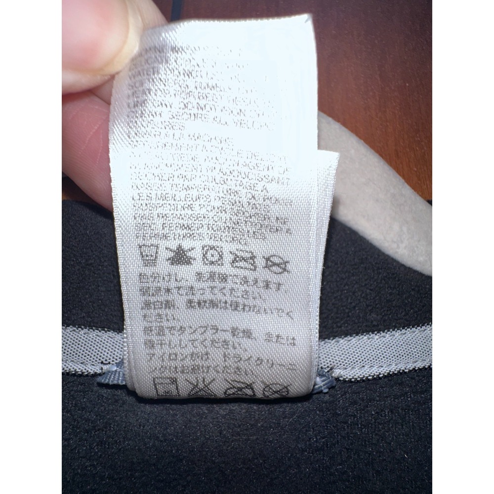 The North Face TKA 100 1/4 Zip Up Fleece Jacket Size Black Women M - Picture 9 of 9